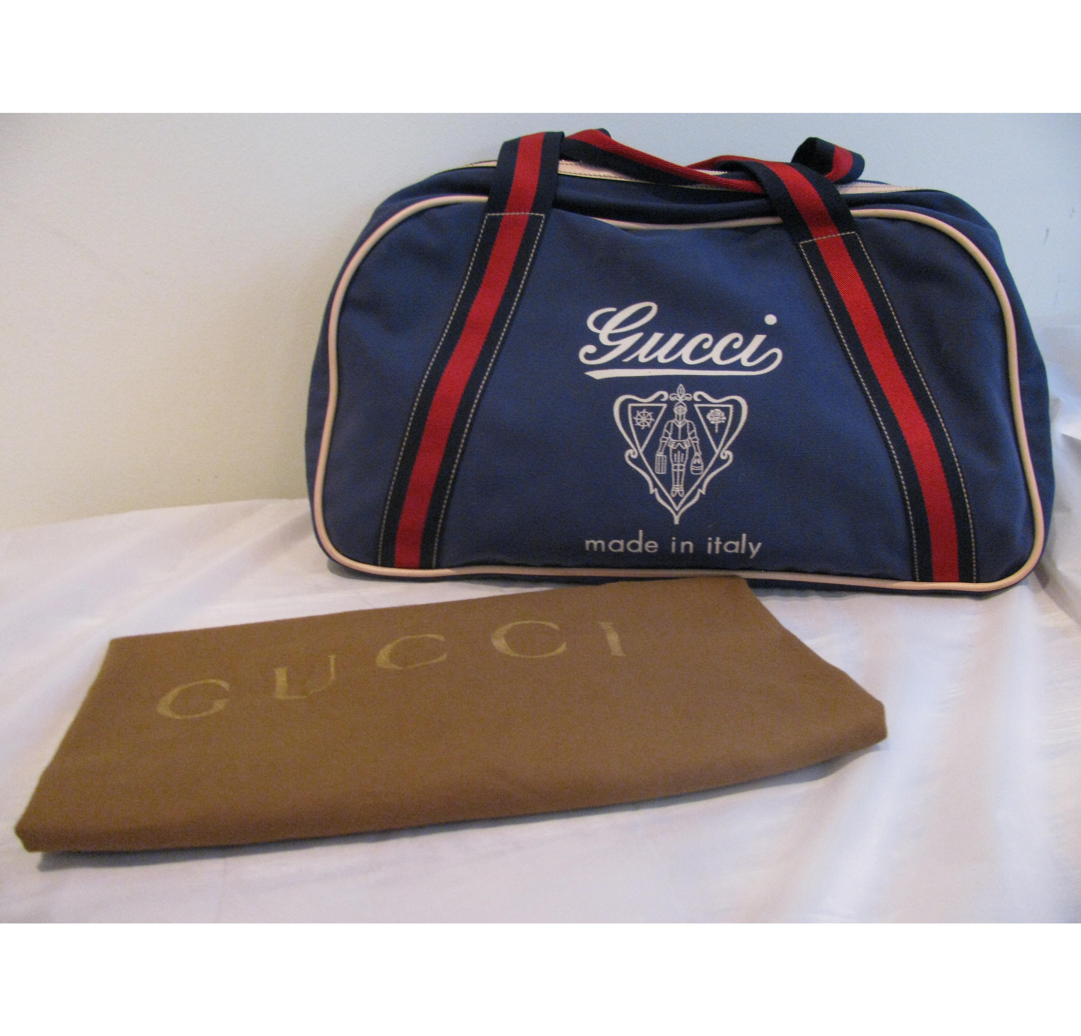 mens gucci holdall